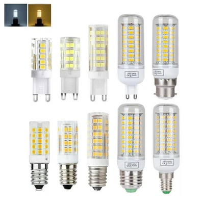 G9 LED Bulb Corn light bulbs 7W 8W 15W 20W 25W E27 E14 B22 Replace Halogen lamp - Image 1 of 4