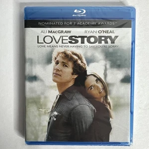 Love Story (Blu-ray, 1970) Ali MacGraw Ryan O’Neal Brand New Factory Sealed  - Picture 1 of 2