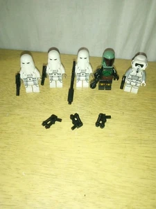 LEGO Star Wars Storm Trooper Imperial Boba Fett Lot Of 5, 75320& 75344 - Picture 1 of 6