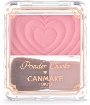 CANMAKE Powder Cheeks 1.8g P01 Powerful Pink - Image 1 of 4