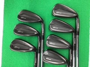 Ping G710 Iron Set 5-9,Pw,Uw 7pc Flex Stiff N.S.PRO Zelos 7 Steel - Picture 1 of 5