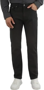 Jachs New York Herren Hose Größe 32x29 Straight Fit Flex Bund 5-Pocket Schwarz " - Bild 1 von 8