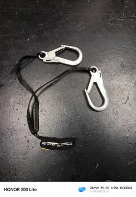 Petzl ABSORBICA® Y fall arrest Double Lanyards self locking hooks/Absorber/100cm - Image 1 of 4