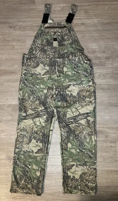 Liberty Camo Overalls Vintage Realtree 42 All - Hunting Outdoors VTG - Image 1 of 4