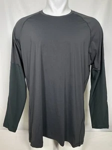 NIKE Pro Black Dri-Fit Long-Sleeved Running Training Shirt Men's XXL - Picture 1 of 12