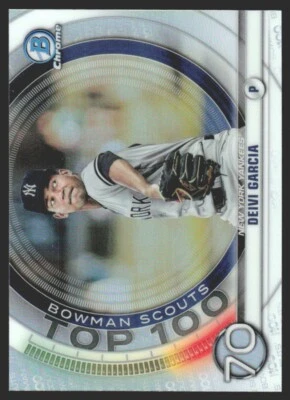 2020 Bowman Scouts Top 100 Deivi Garcia #BTP-70 BG6 - Image 1 of 2