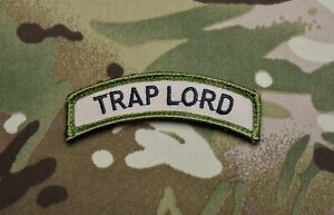 TRAP LORD Tab Patch Rocker Multicam OCP Iraq Afghanistan Infidel OEF OIF Veteran