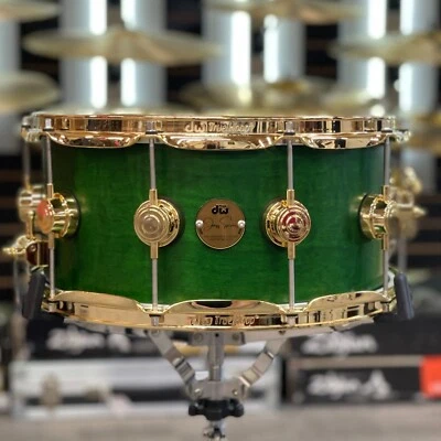 Tarola DW 6,5x14" Collector’s Jazz Series | Óleo de cetim esmeralda - Imagem 1 de 4
