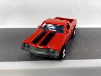 Chevy El Camino 1971 Johnny Lightning rojo fundido a presión Foto 1 de 4