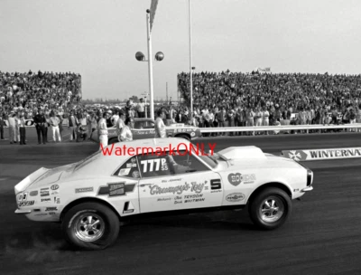 Bill "Grumpy" Jenkins "Grumpy's Toy" 1968 Chevy Camaro Super Stocker PHOTO! #15 - Image 1 of 2