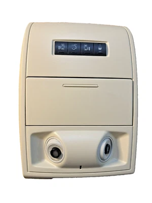 Consola aérea Chrysler Town & Country 2008-2010 original OEM con interruptores Foto 1 de 4