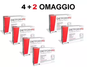 6 x DietForm Pic 30 Capsule rapida perdita di peso DIETMED ITALIA Bruciagrassi - Imagen 1 de 2