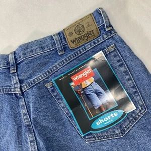 Vintage Wrangler Hero Denim Shorts Relaxed Jorts Herren 36 USA 90s Jimmy Fallon - Bild 1 von 14