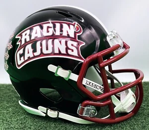 CUSTOM RIDDELL SPEED MINI FOOTBALLHELM - LOUISIANA RAGIN CAJUNS - Bild 1 von 8