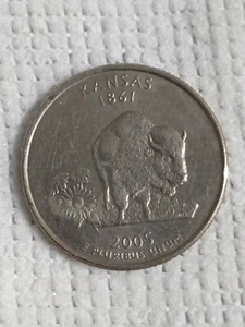 2005 P Washington Kansas Quarter, GOTT, FEHLER - Bild 1 von 12