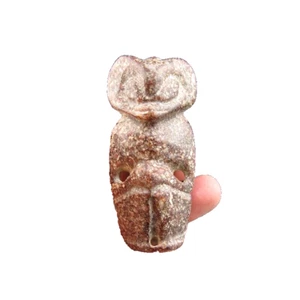 China old jade,collectibles,Hongshan culture,rare Apollo, pendant D(808) - Picture 1 of 5