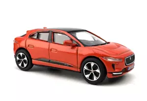 AL 1:76 Orange Jaguar I-Pace City SUV Sports Model Diecast Collect Car - Picture 1 of 5