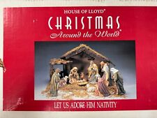 Vintage Christmas Around the World Nativity Let Us Adore Him House of Lloyd
