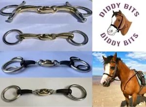 Diddy Bits Pony Wilkie Gag, Hang Cheek. Loose Ring, Eggbutt, Pelham & Full Cheek - Picture 1 of 28