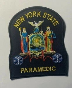 paramedic patch ny state paramedic patch NY State paramedic patch 4.75" tall  - Picture 1 of 3