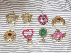 Sailor Moon Transformation Compact Mirror Set of 8 - Official Collection Japan - Bild 1 von 1