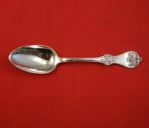 Strawberry by Durgin Coin Silver Teaspoon 5 7/8" Flatware Heirloom - Picture 1 of 3