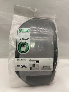 MSA 10116557 Visor, V-Gard, Mesh, PLST, SH x STD - Gray 17” x 7.5” - Picture 1 of 6