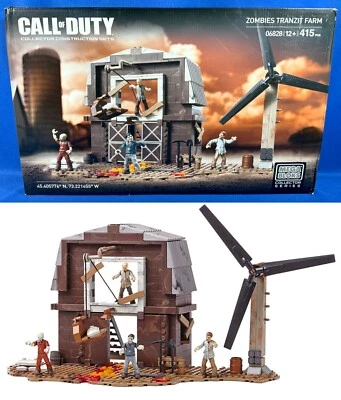 ZOMBIES TRANZIT FARM Mega Bloks CALL OF DUTY 06828 Collector Series ZOMBIE FIGS - Image 1 of 4