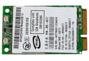 Wireless Mini Card WLAN WiFi 54 Mbps Netzwerk-Karte PCIe PCI Express Notebook - Bild 1 von 2