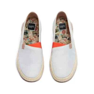 Damenschuhe Größe 5-10,5 UIN Slipper bequem "Marbella creme-weiß" - Bild 1 von 15