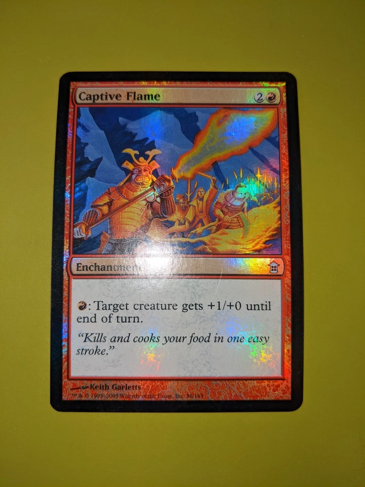 FOIL Captive Flame x1 Saviors of Kamigawa 1x Magic the Gathering MTG - Image 1 of 1