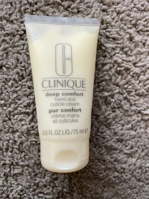 Crema de manos y cutículas Clinique Deep Comfort, tratamiento hidratante de 2,5 oz Foto 1 de 3