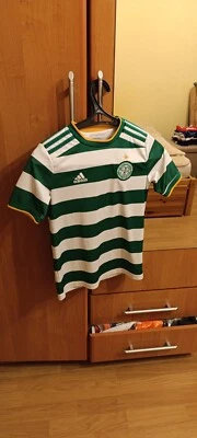 Maglia da calcio Adidas Celtic Glasgow home 2020/21 ragazzo S 9-10 anni - Immagine 1 di 4