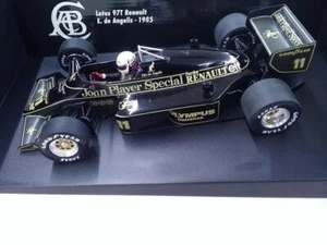MINICHAMPS Minicar 1/18 JPS Lotus Renault 97T Used - Picture 1 of 6
