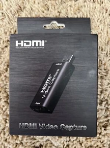 Tarjeta de captura de video HDMI a USB 2.0 1080P HD grabadora de juegos/video transmisión en vivo A - Imagen 1 de 2