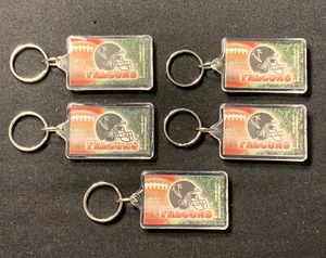 ATLANTA FALCONS 1995 NFL KEY CHAINS MADE IN USA BY WINCRAFT LOT OF 5 - Picture 1 of 2