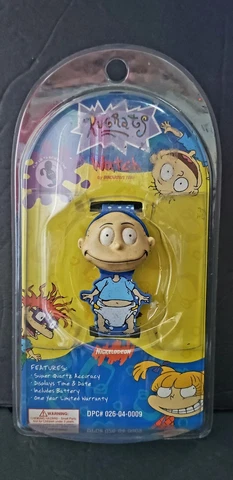 RARE Vintage 1998 RUGRATS Tommy Pickles Watch New In Package HTF Cover