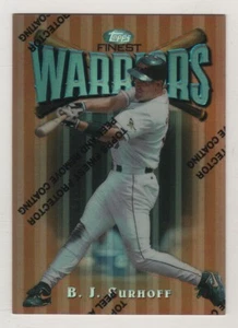 1997 Topps Finest Bronze Refractor #047 B.J. Surhoff Baltimore Orioles BV$5 #47 - Picture 1 of 1