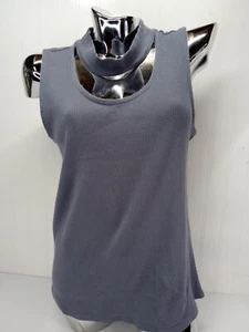 Damen-Tanktop MAURICES Größe XXL plus gerippt ärmelloses Shirt gebraucht, in einwandfreiem Zustand - Bild 1 von 5