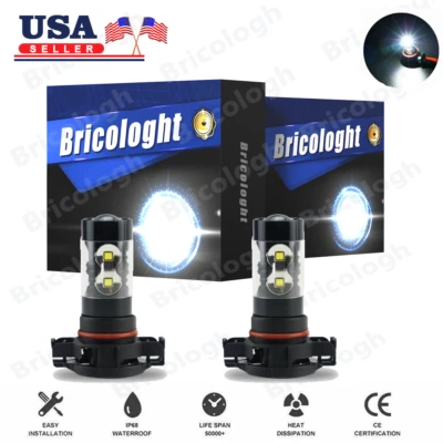 Bombillas antiniebla LED 2504 - para Dodge Journey 2010-2018 Jeep Cherokee 2014-2017 Foto 1 de 4