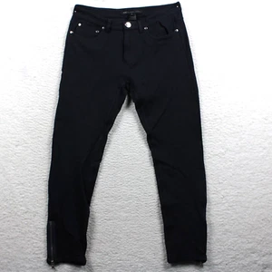 Marc Jacobs Women's Ponte Stretch Zip Ankle Pants Size 6 Dark Navy - Picture 1 of 13
