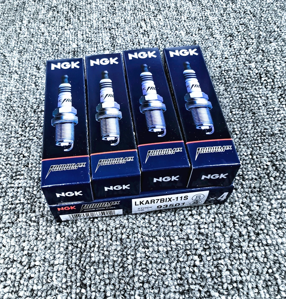 4 шт свечи зажигания Iridium IX 93501 LKAR7BIX11S для NGK Acura Honda Mazda НОВЫЕ - Изображение 1 из 1