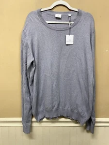 Bradley Allan Gray Sweater Cashmere Blend Size XXL NWT - Picture 1 of 6