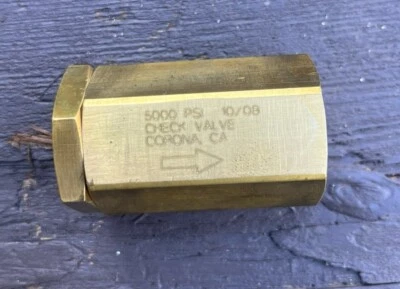 Circle Seal Controls H249B-2PP Check Valve 5000 PSI - Image 1 of 3