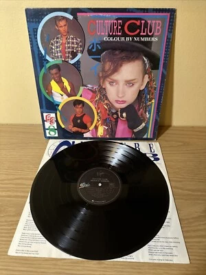 Culture Club Colour By Numbers Record LP Vintage 1983 Virgin Records QE39107 — 第 1/4 张图片