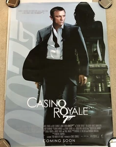 Póster de película original de Casino Royale 27 x 40 teatro avanzado Daniel Craig - Imagen 1 de 6