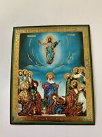 RUSSIAN CHRISTIAN ICON   ASCENSION  Of Jesus Christ