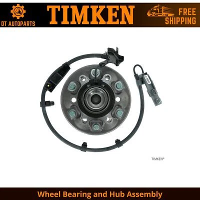 Conjunto de cojinete de rueda y buje delantero derecho Timken para Chevrolet Colorado 2004-08 Foto 1 de 4