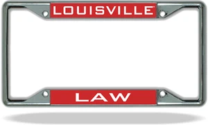 Marco de matrícula Louisville LAW - Imagen 1 de 1