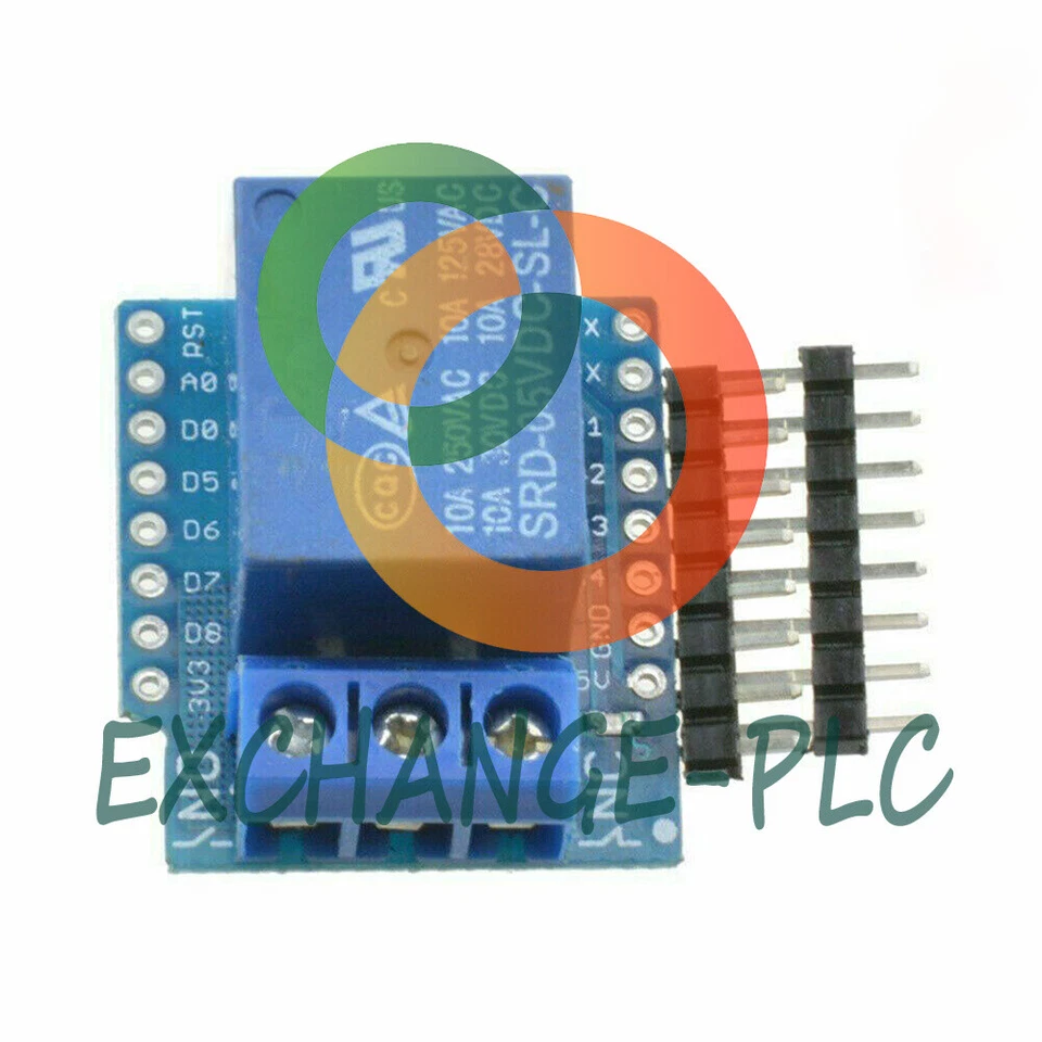 1PCS WeMos D1 Mini DC 5V 1CH Relay For Arduino ESP8266 Development Board - Image 1 of 1